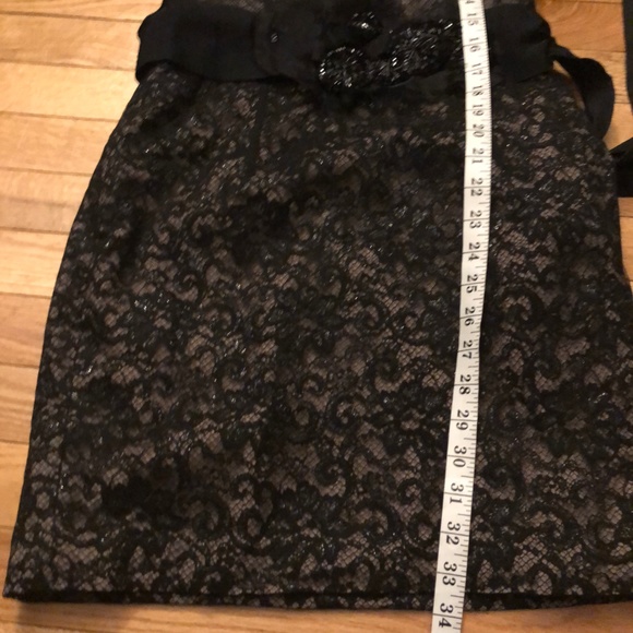 Vera Wang Lavender Label Black Lace Dress - Picture 7 of 7